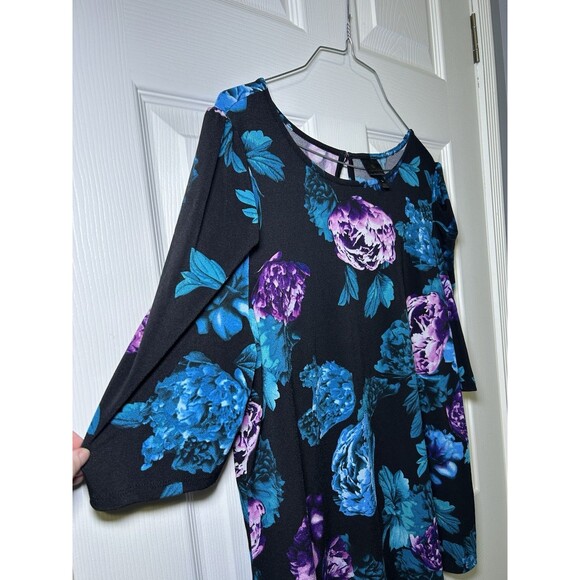 Worthington Women’s 3/4 Sleeve Floral Blouse Size Large NWOT - Picture 3 of 6